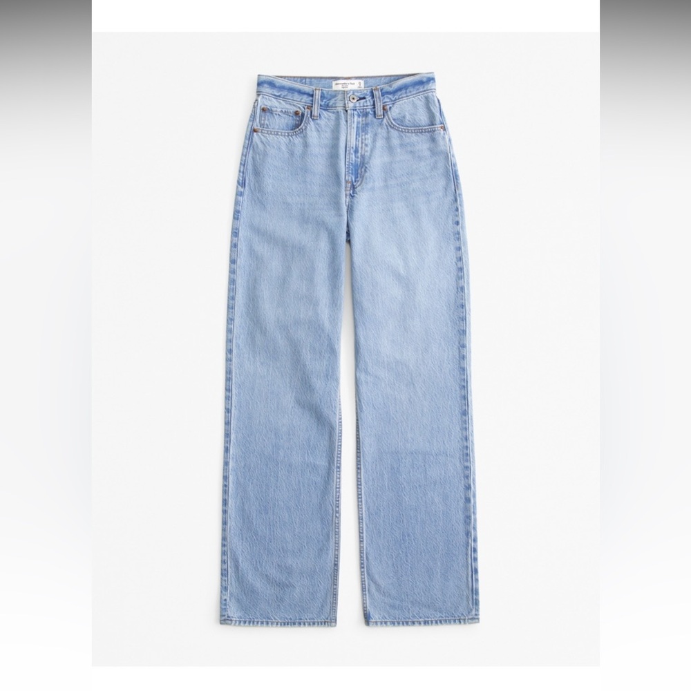 Abercrombie High Rise Loose Jean